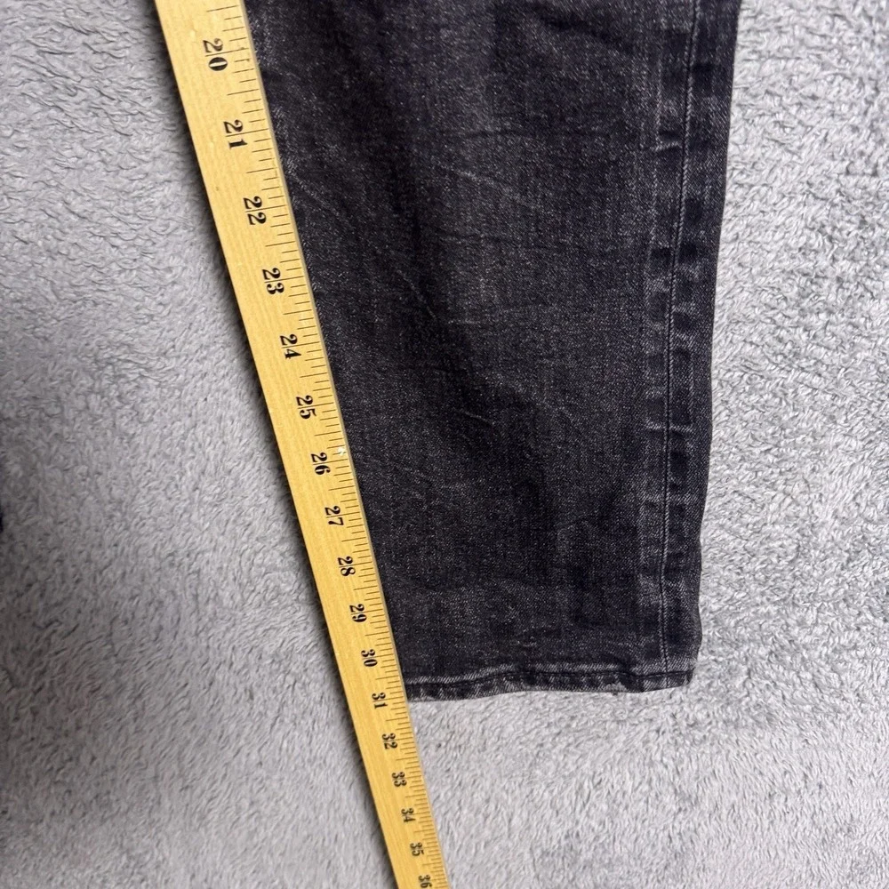 AE77 Selvedge Denim Jeans Mens 30x32 Classic Tapered Fit Charcoal Wash Everyday